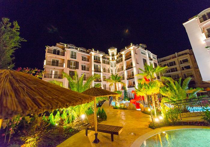 Romance Marine Aparthotel Sunny Beach Esterno foto
