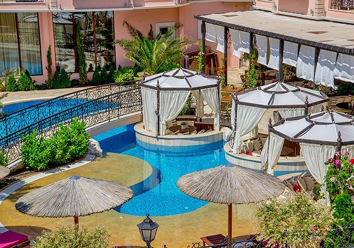 Romance Marine Aparthotel Sunny Beach Esterno foto
