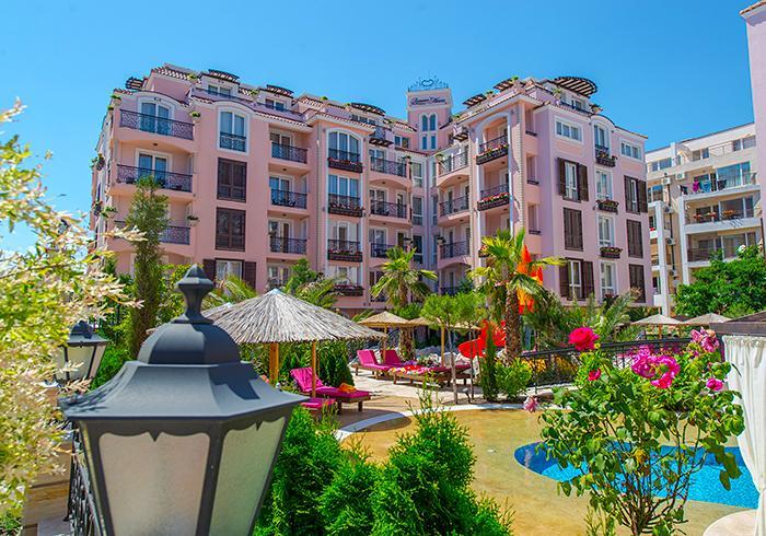 Romance Marine Aparthotel Sunny Beach Esterno foto